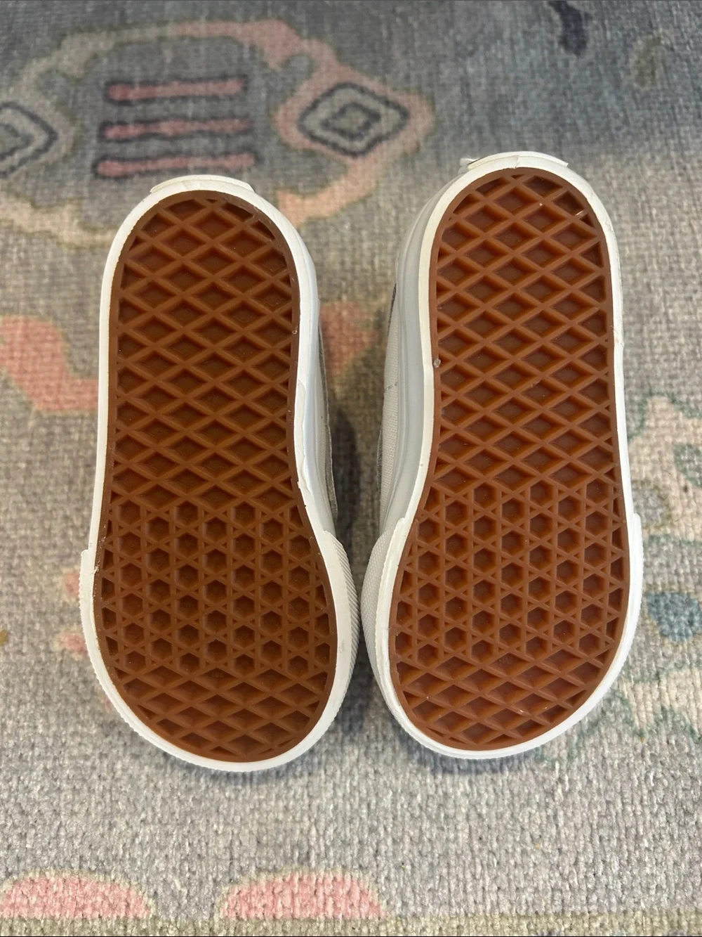 Vans Sk8-Hi Zip Toddler Sneakers | True White | Size 4.5 Toddler | NWOT